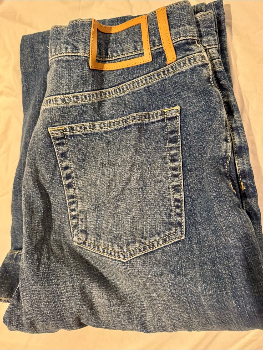 LA LIGNE NEW YORK ISADORA Wide legs denim jeans size 34